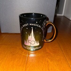 Disney Black and Gold Celebration Mug